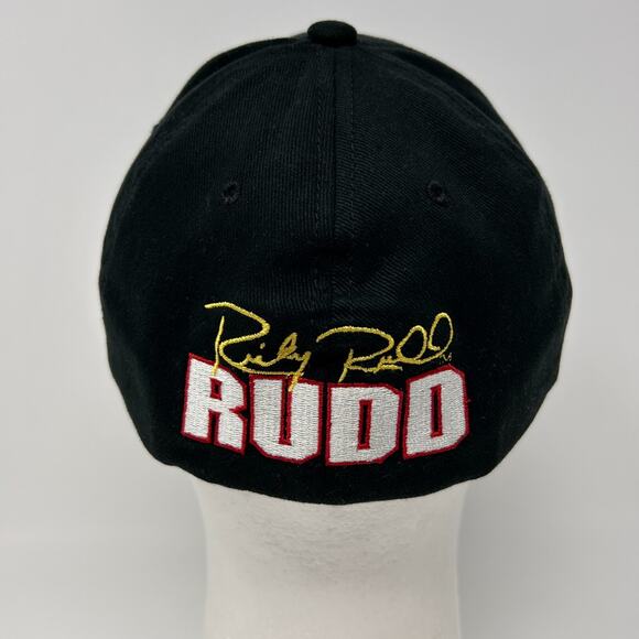 Vintage Y2Ks NASCAR Ricky Rudd Hat Cap Flex Fitted S/M Chase Authentics Black - Picture 3 of 9